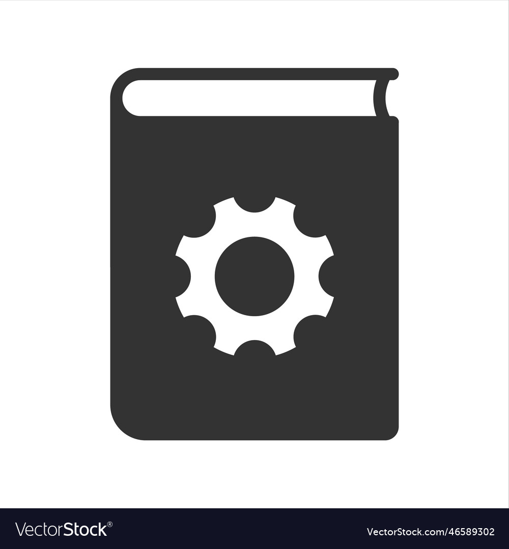 Technical support guide icon Vector Image Technical support guide icon