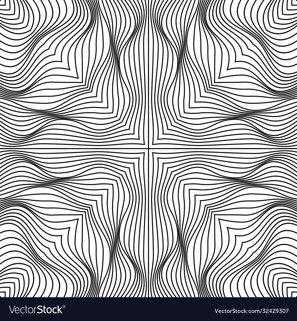 Abstract lines pattern waves background Vector Image Abstract lines pattern waves background