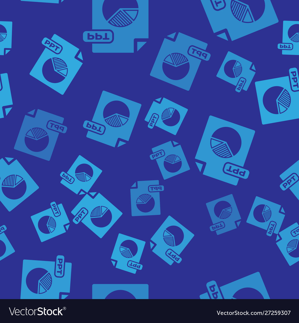 Blue ppt file document download button icon