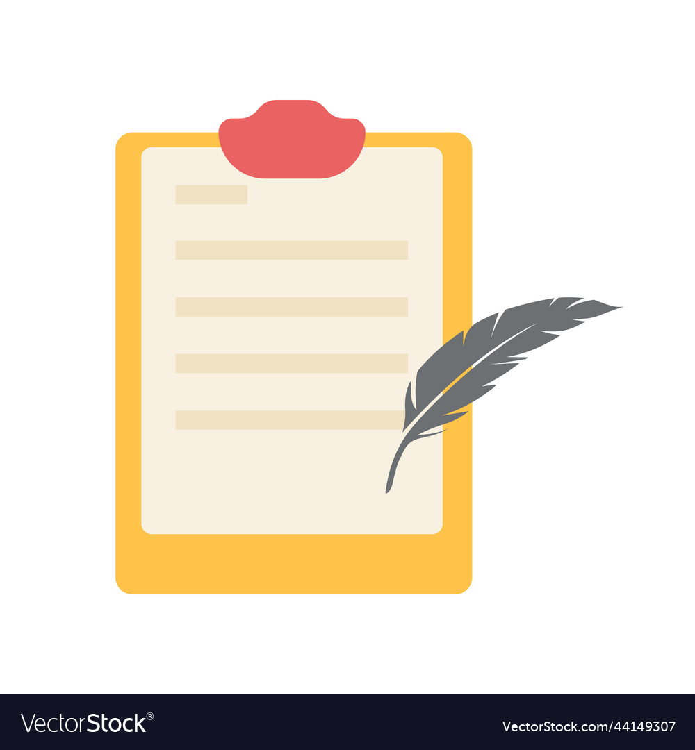 Contract the concept of signing a Vector Image Contract the concept of signing a