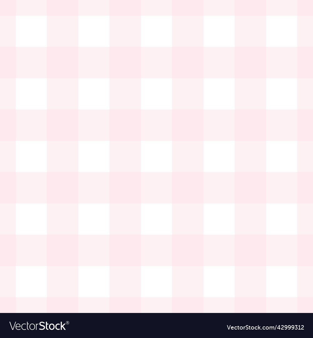 Checked seamless pattern with pink squares vector image Checked seamless pattern with pink squares