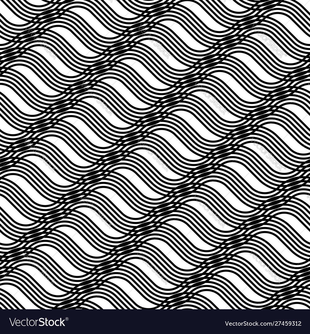 Design seamless monochrome grid pattern Vector Image Design seamless monochrome grid pattern