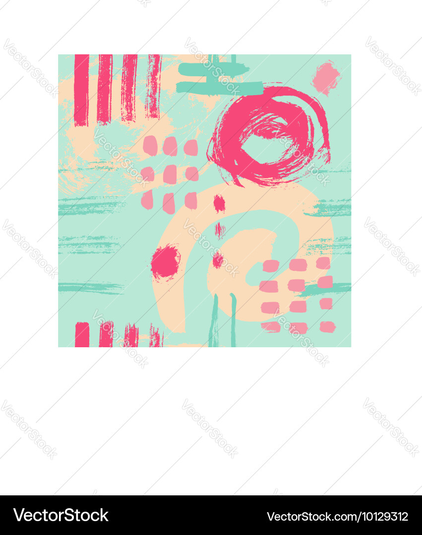 Seamless pattern brush strokes Royalty Free Vector Image