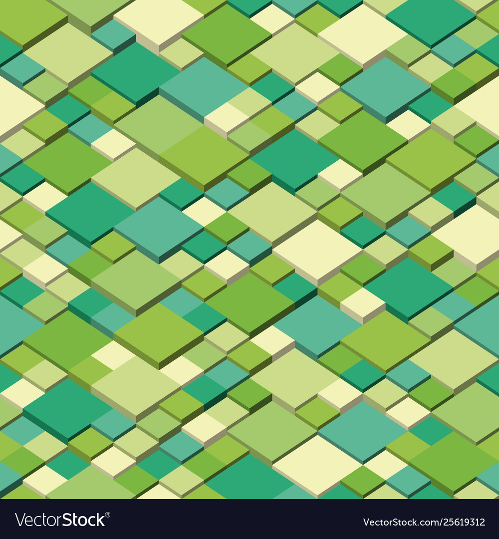 Spring seamless pattern geometric shapes Vector Image Spring seamless pattern geometric shapes