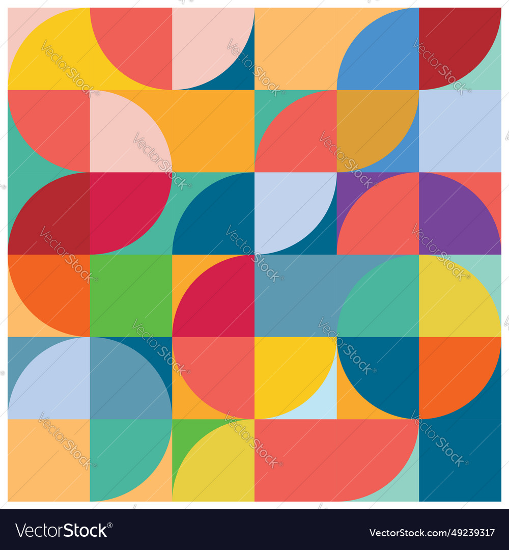 Abstract background with geometric shapes
