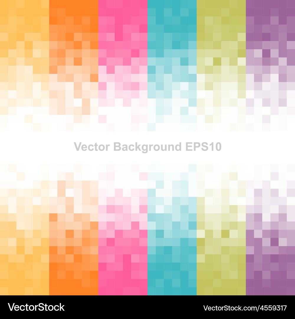 Abstract pixel background Royalty Free Vector Image