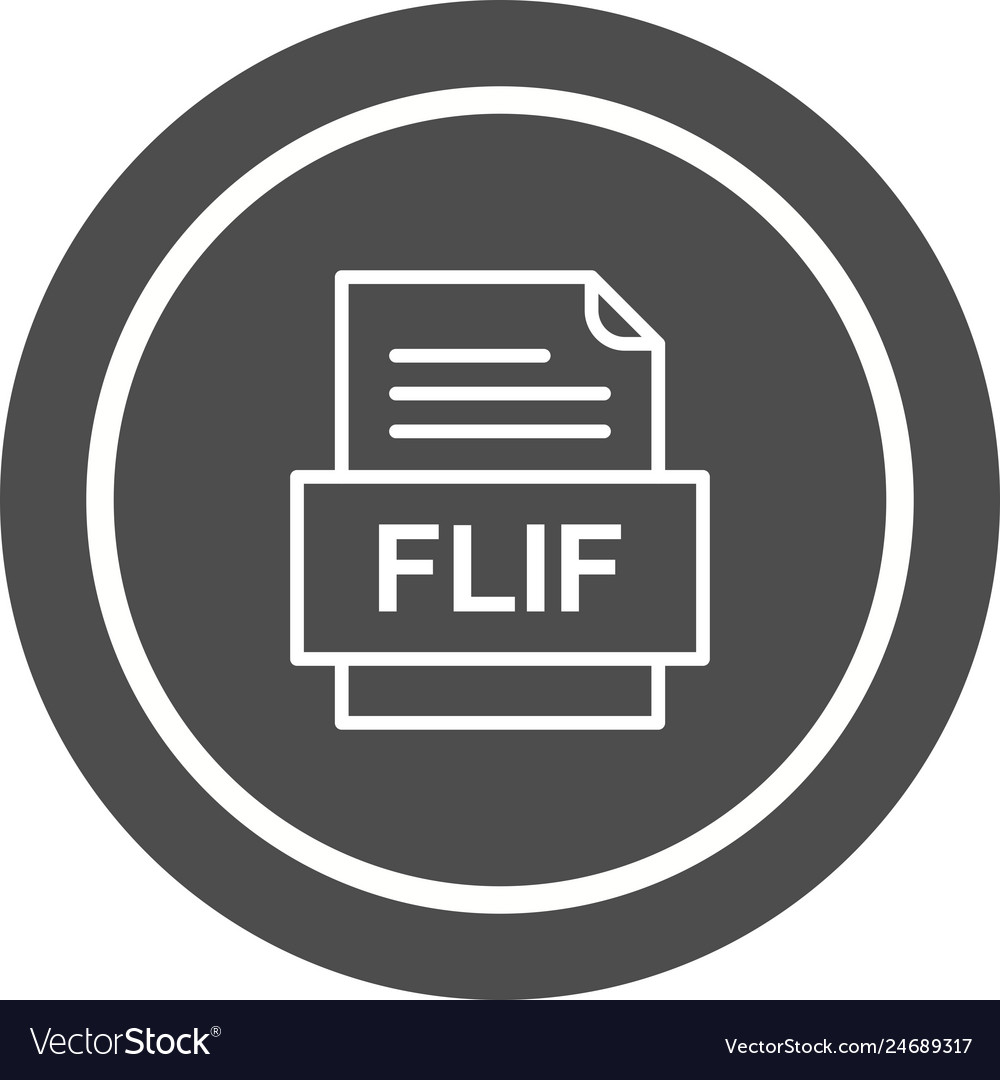 Flif file document icon