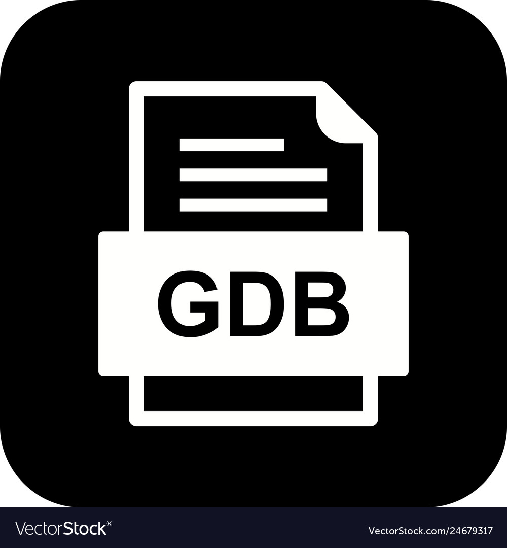 Gdb file document icon