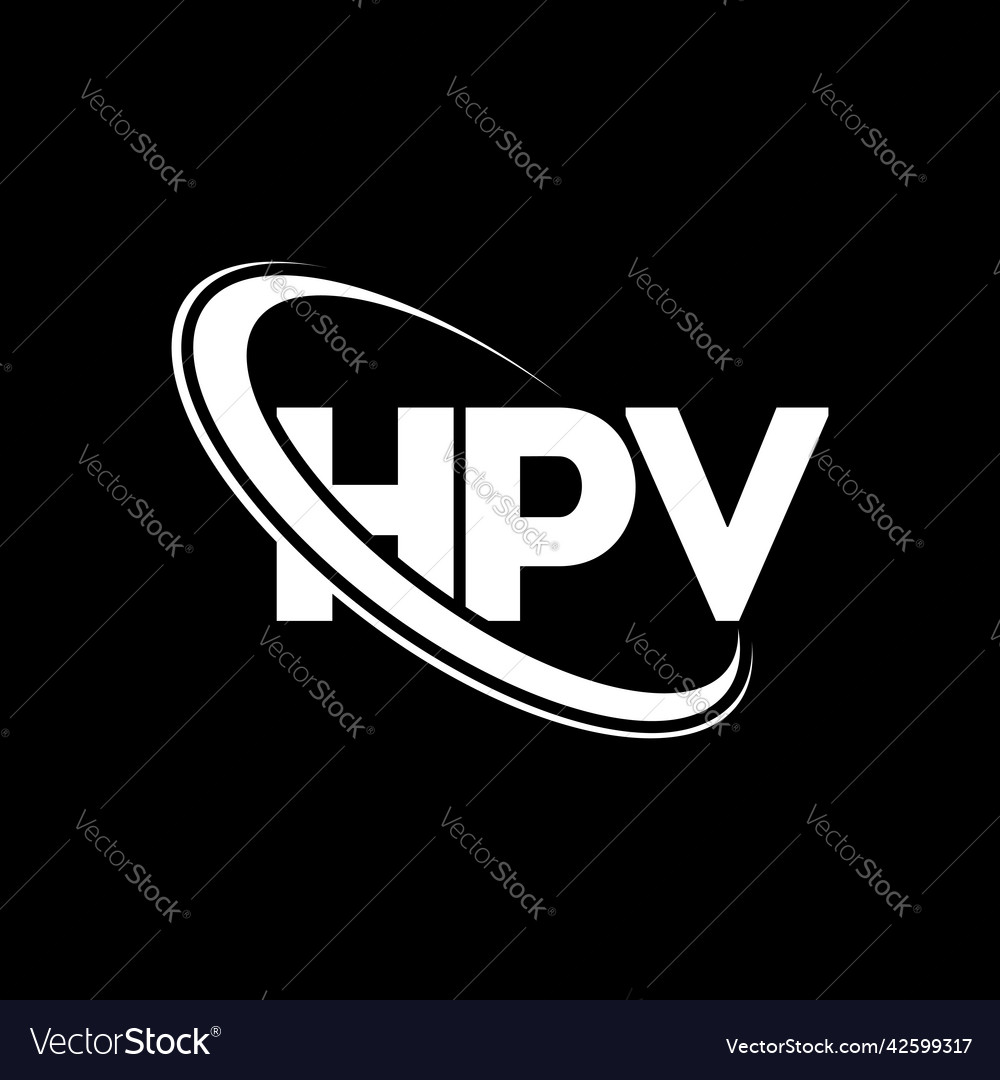 Hpv logo letter design