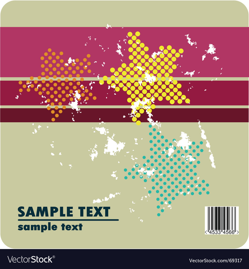 Retro Label Pattern