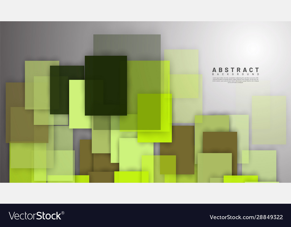 Colorful Overlapping Square Background