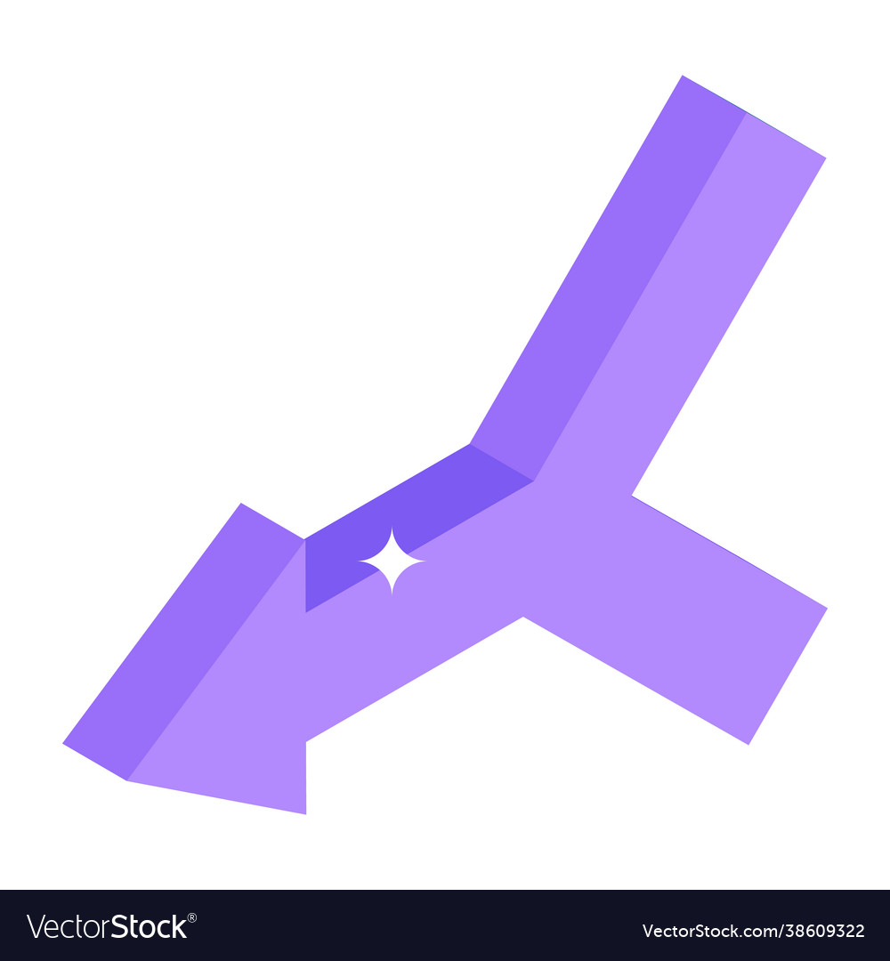 Left merge arrow