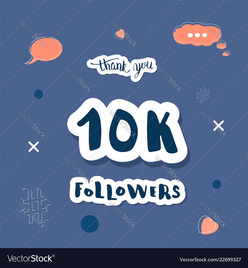 10k followers social media