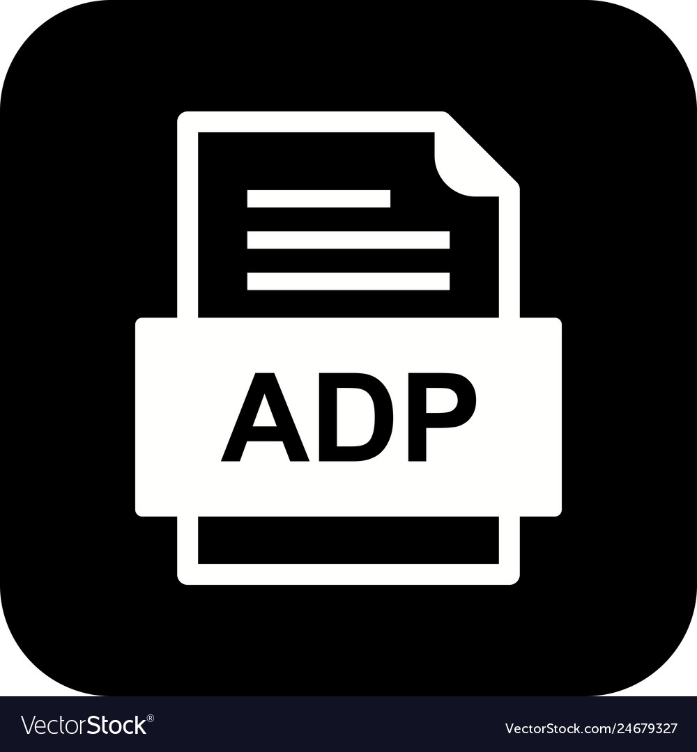 Adp file document icon