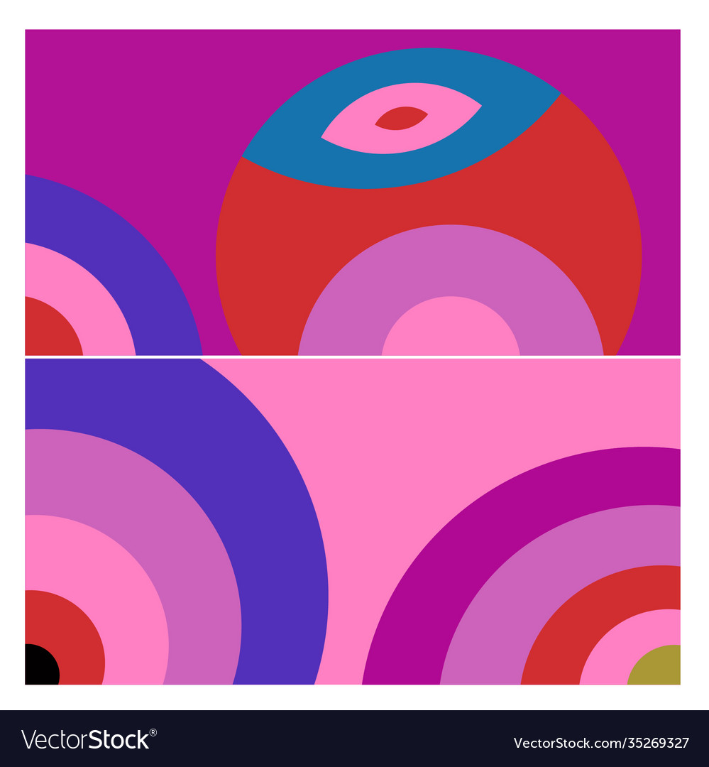 Colorful geometric and curve background pattern Vector Image Colorful geometric and curve background pattern