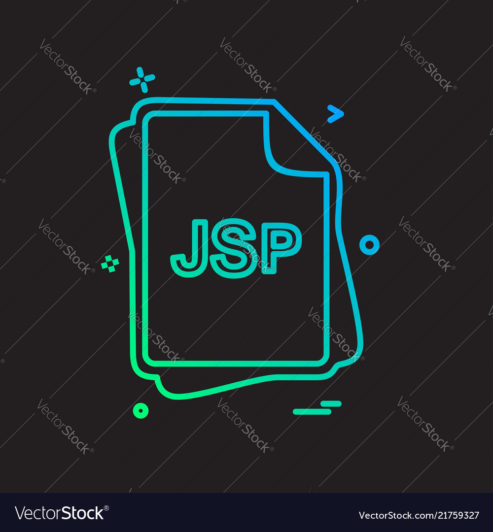 Jsp file type icon design
