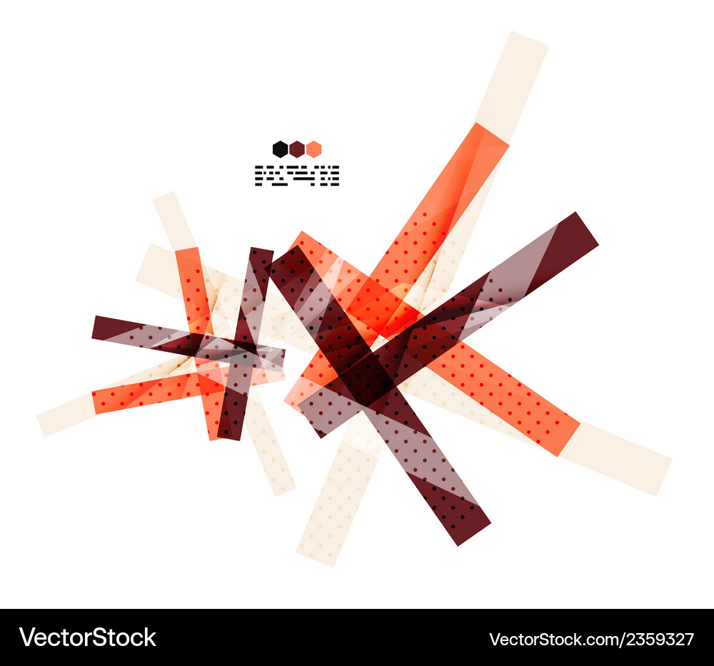 Light geometric compositions Royalty Free Vector Image