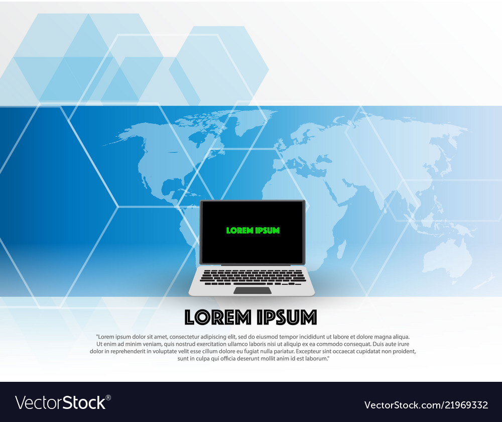 Abstract geometric pattern and background vector image Abstract geometric pattern and background