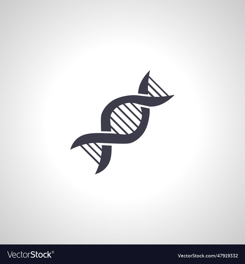 Dna helix icon dna icon Royalty Free Vector Image