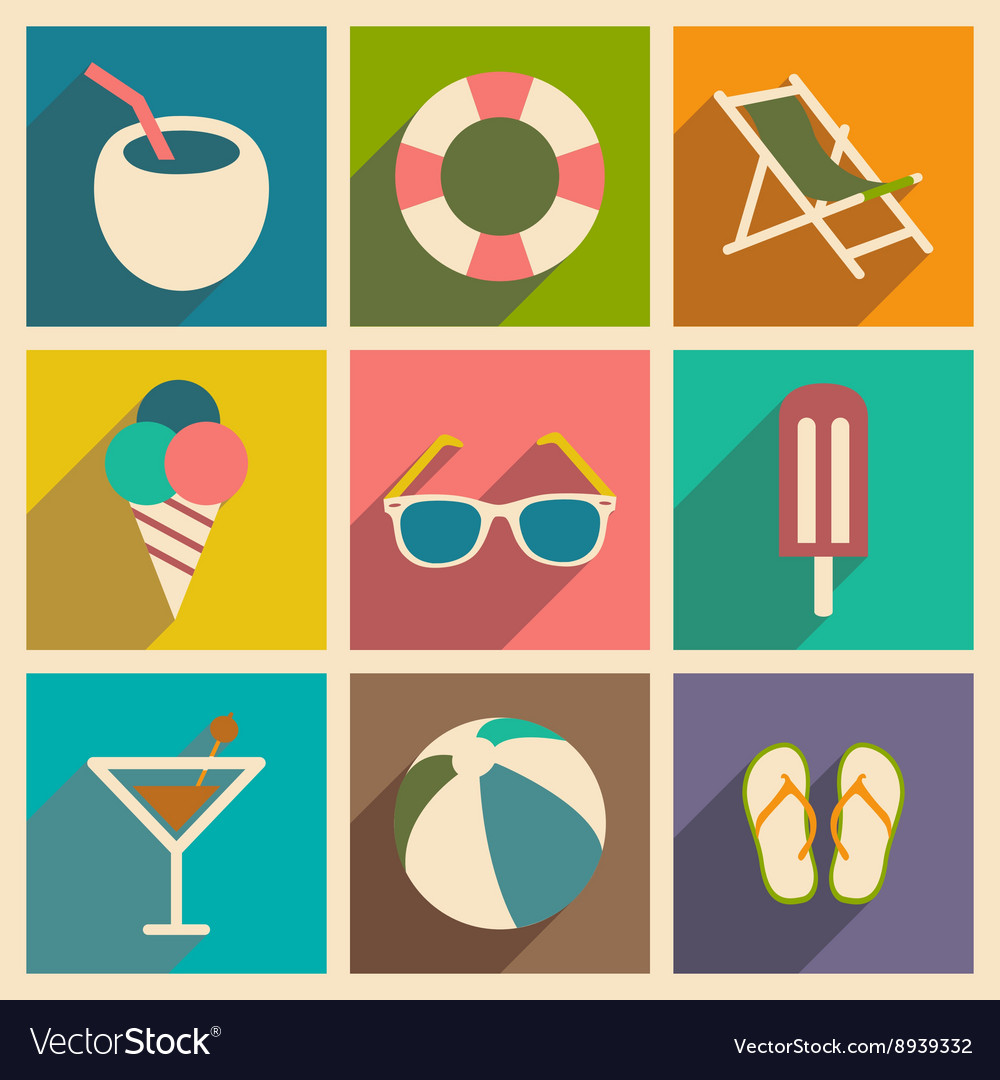 Flat with shadow concept and mobile application