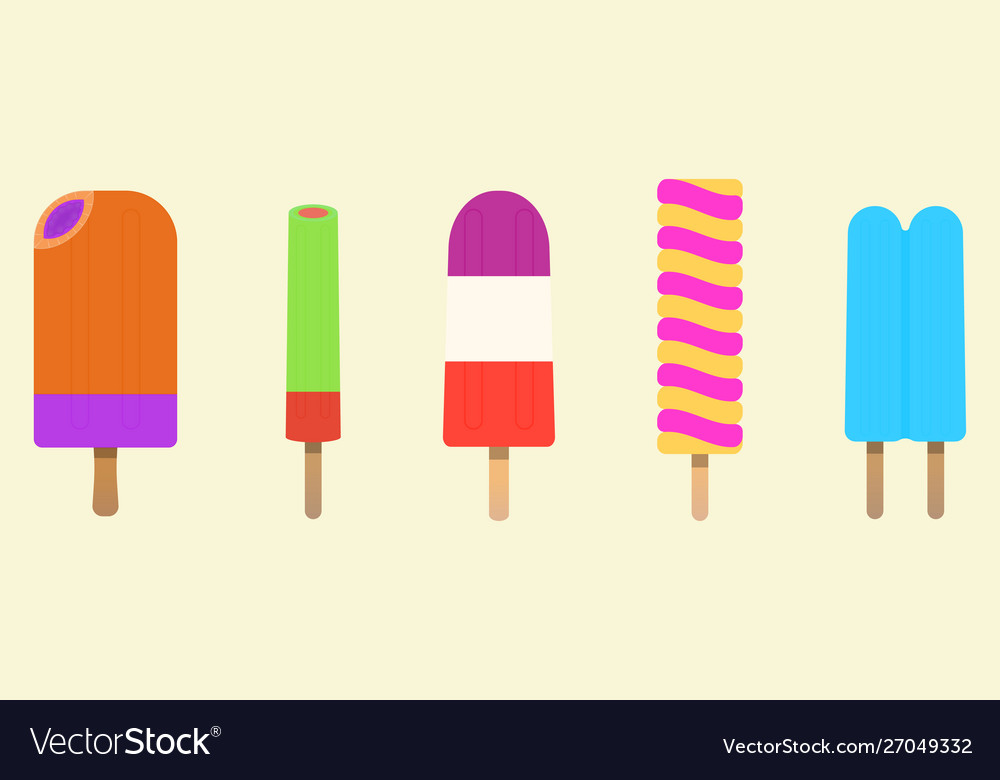 Ice pop collection