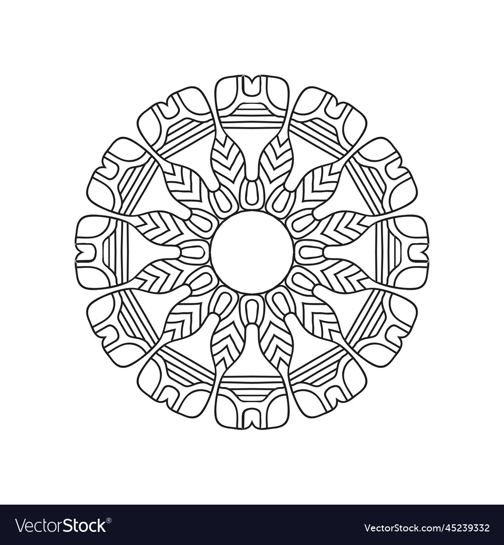 Mandala pattern design background