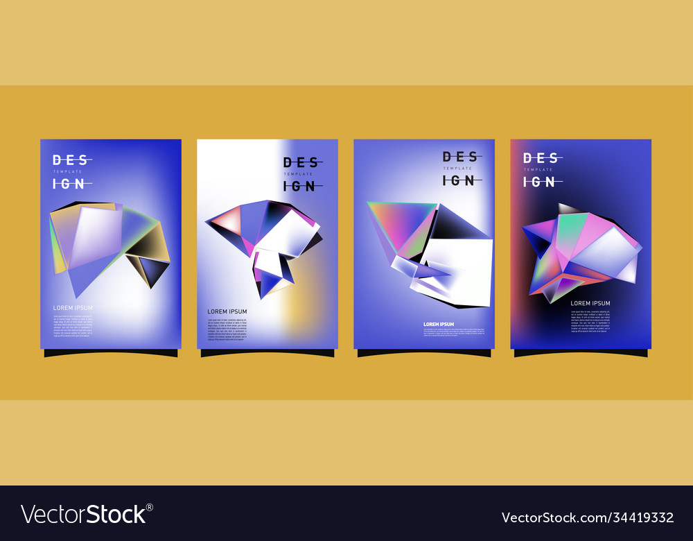 Simple colorful abstract geometric background Vector Image Simple colorful abstract geometric background
