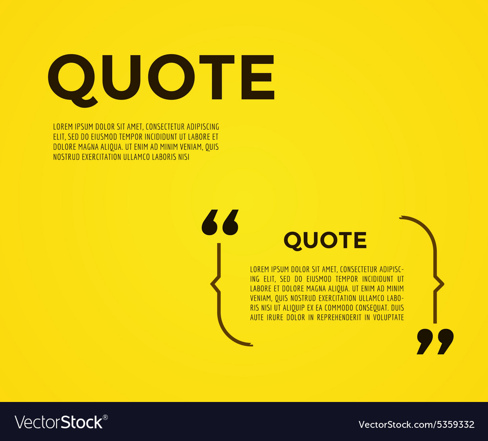 Speech Bubble with Text