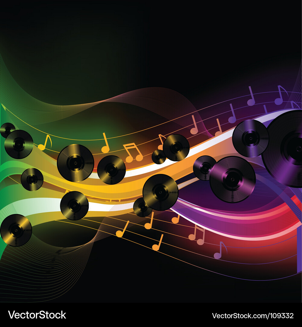 Vinyl record Royalty Free Vector Image - VectorStock