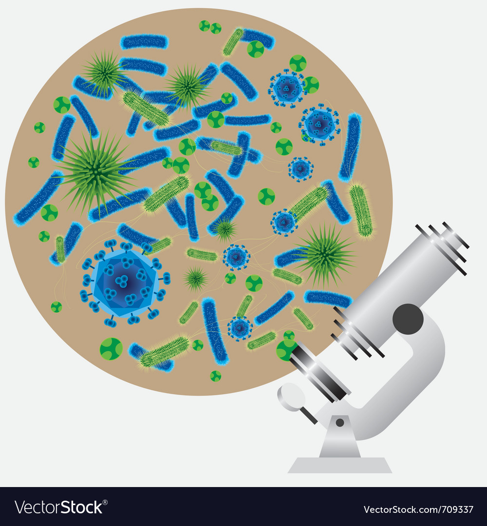 Microscope and Microbial Analysis