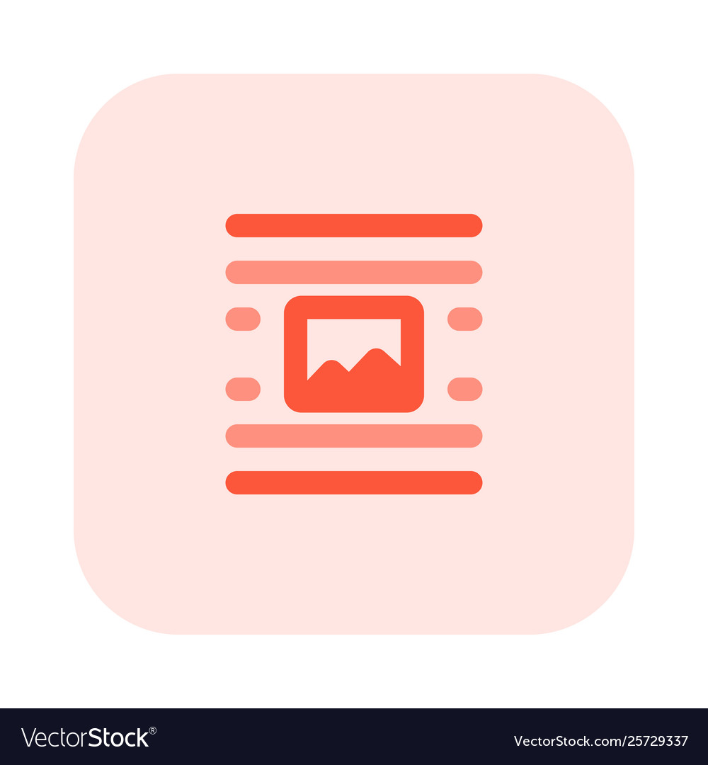 Middle center image document page-layout setting