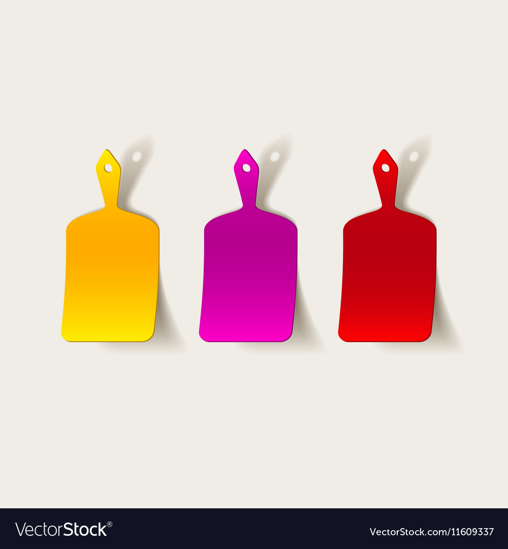 Realistic design element board