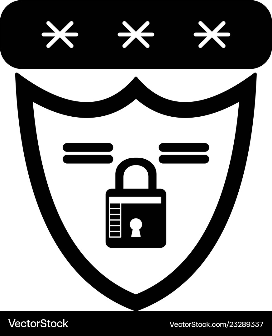 Shield icon Royalty Free Vector Image - VectorStock