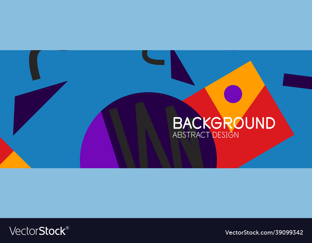 Abstract background blocks lines triangles Vector Image Abstract background blocks lines triangles
