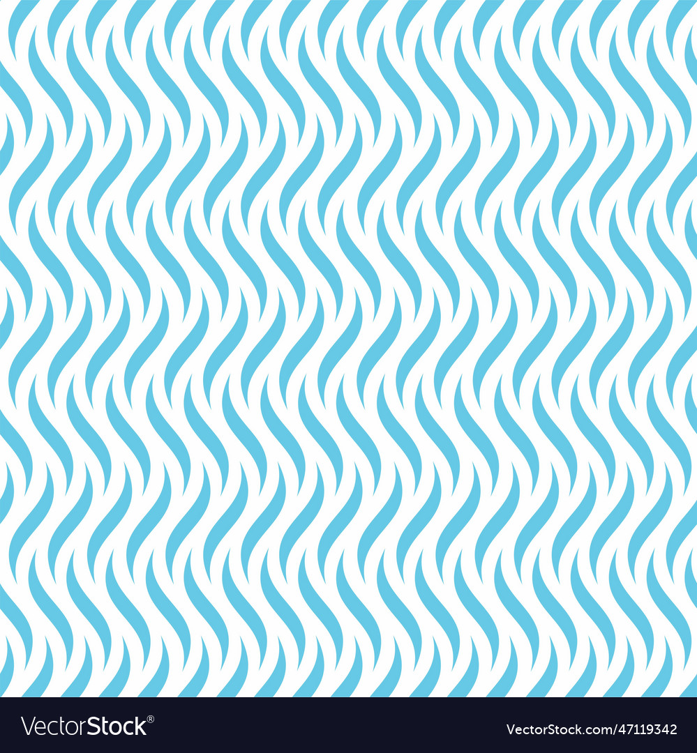 Abstract seamless pattern with waves