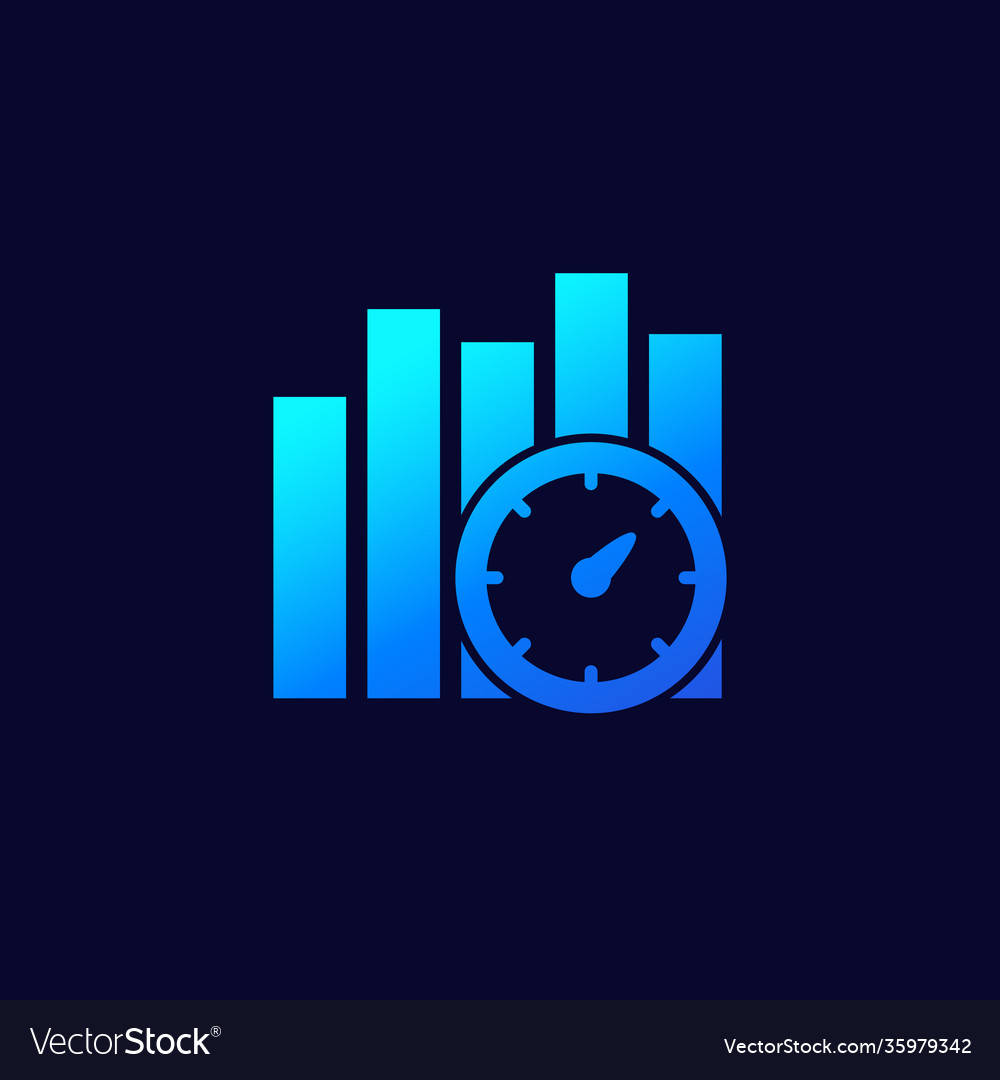 Performance indicator icon for web