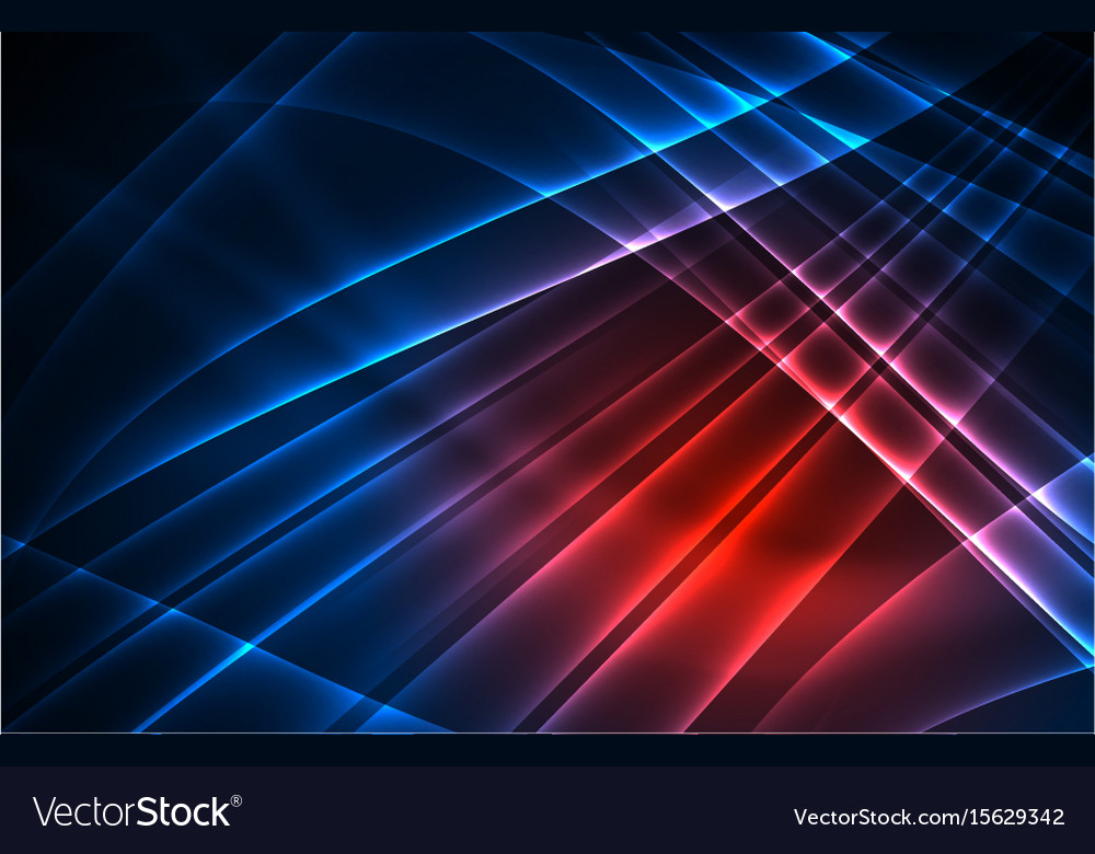 Polar lights concept background Royalty Free Vector Image