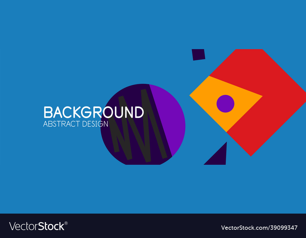 Abstract background blocks lines triangles Vector Image Abstract background blocks lines triangles