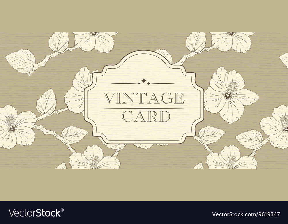 congratulations card design template with hibiscus