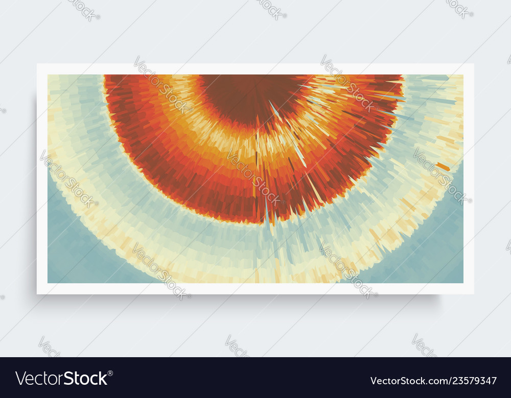 Dynamic Radial Abstract Background