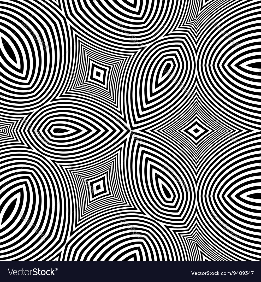Pattern with optical abstract background