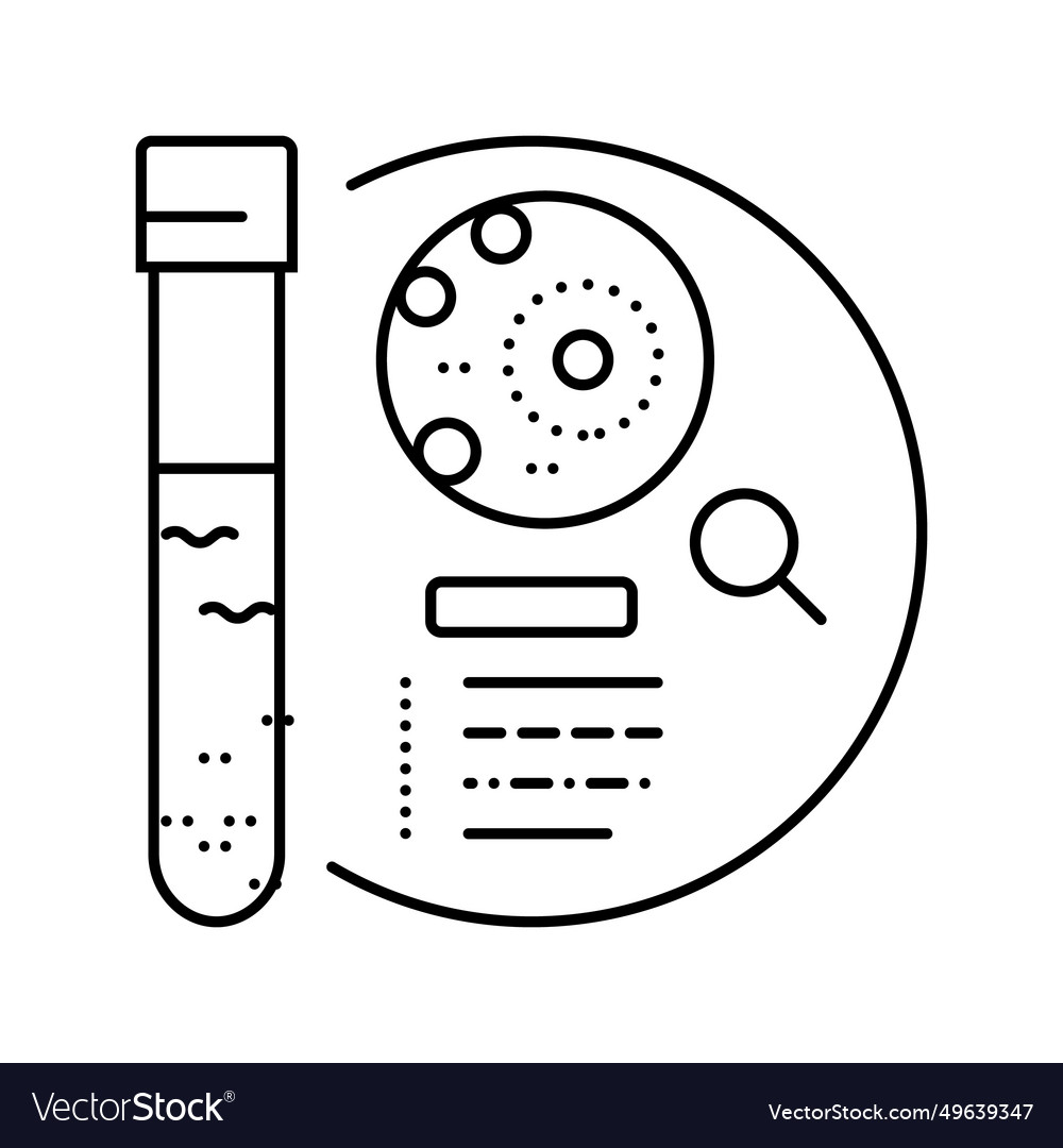 Pumping tests hydrogeologist line icon