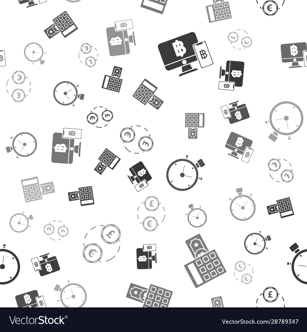 Set computer monitor with mobile phone and bitcoin Vector Image Set computer monitor with mobile phone and bitcoin