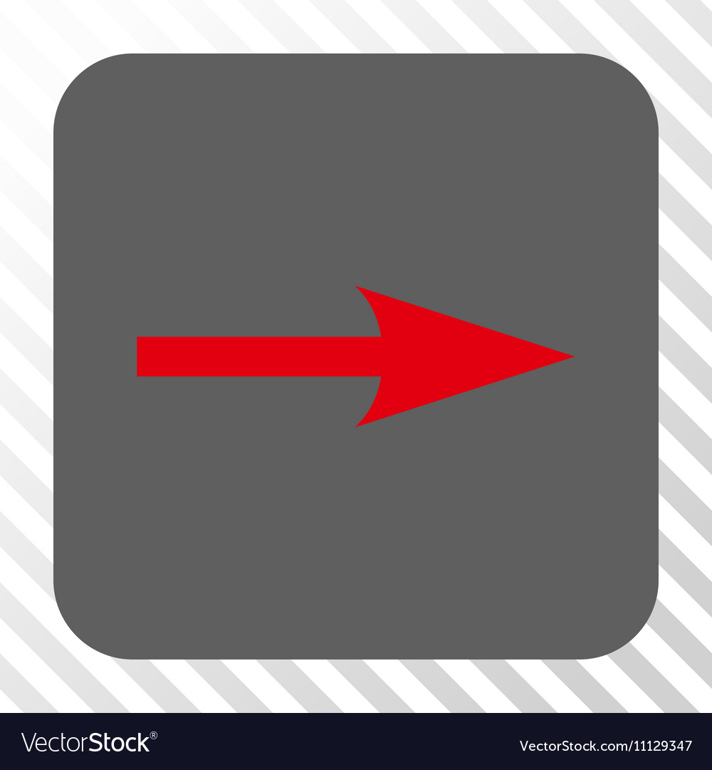 Sharp arrow right rounded square button
