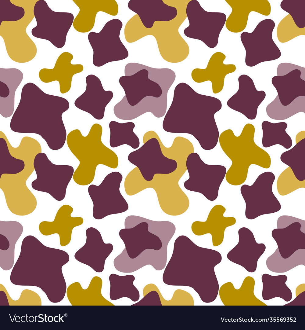 Abstract seamless pattern isolated on white