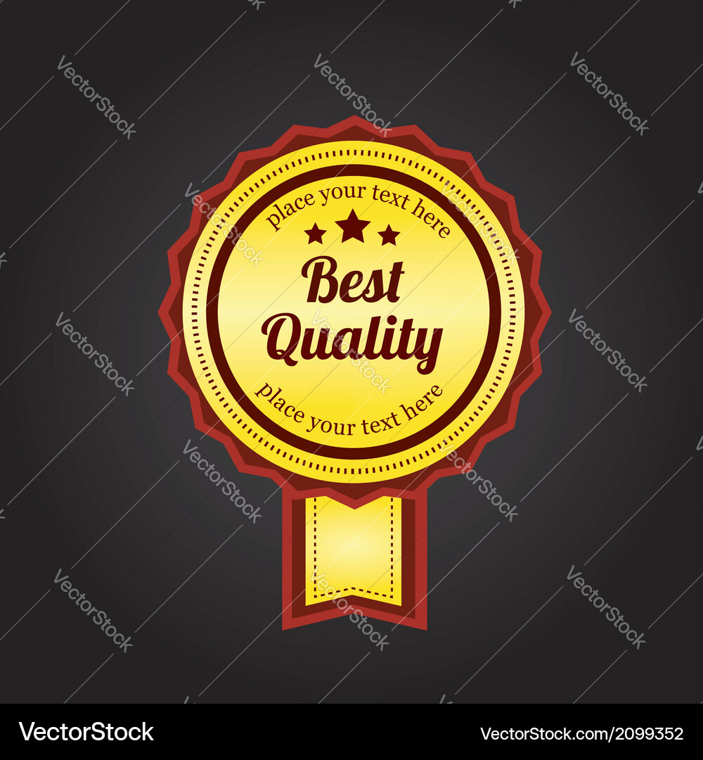 Badge Royalty Free Vector Image - VectorStock