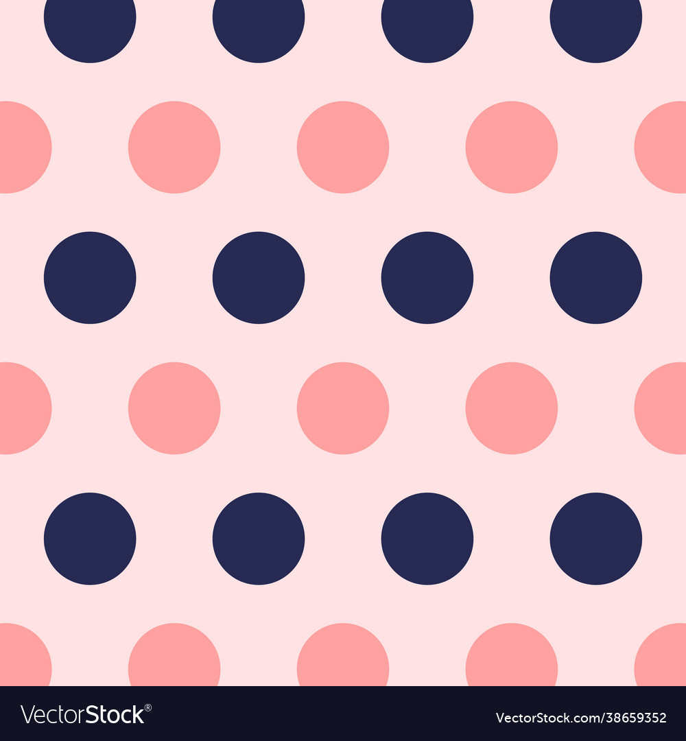 Colored big dots wallpaper circles image polka vector image Colored big dots wallpaper circles image polka