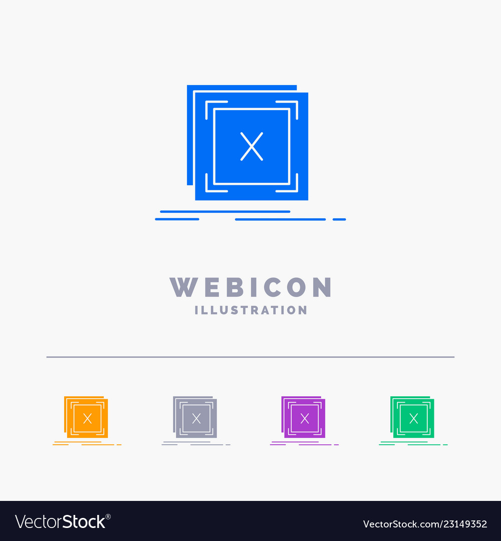 Fehlermeldung Problem Server 5 Farbe vector image Fehlermeldung Problem Server 5 Farbe