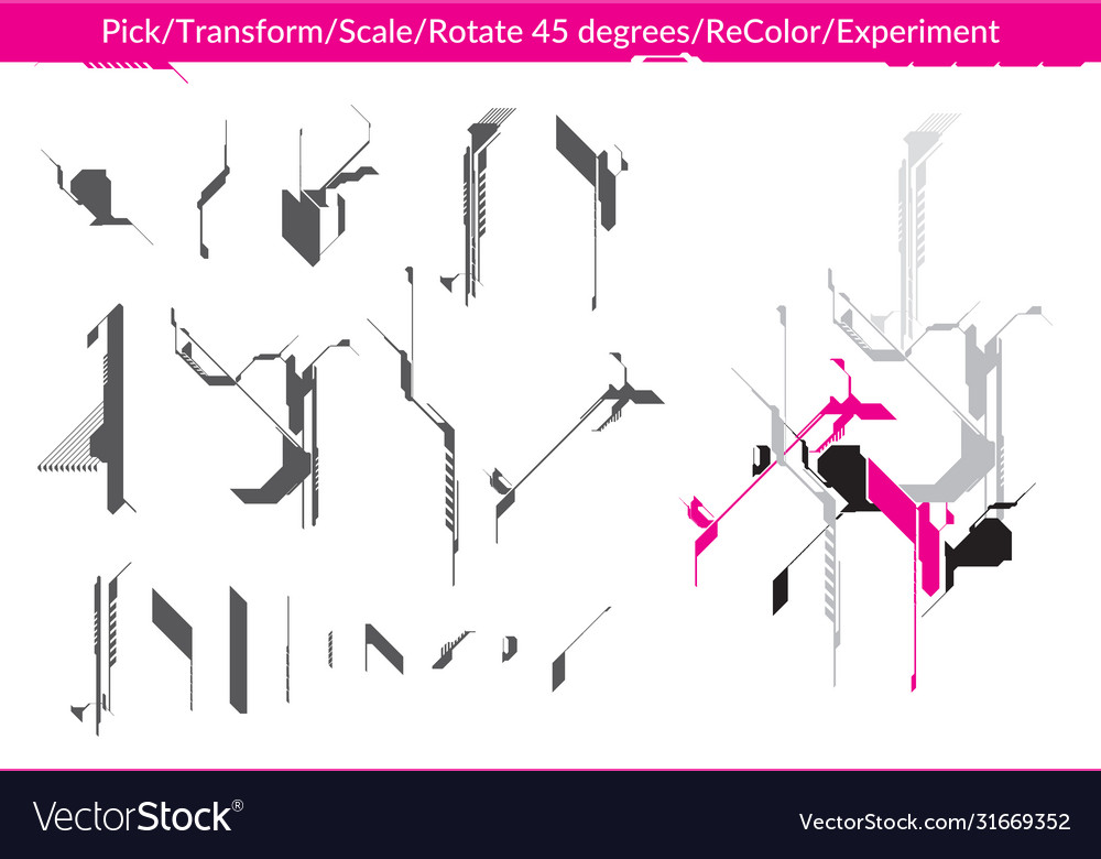 Hitech element constructor assemble your design