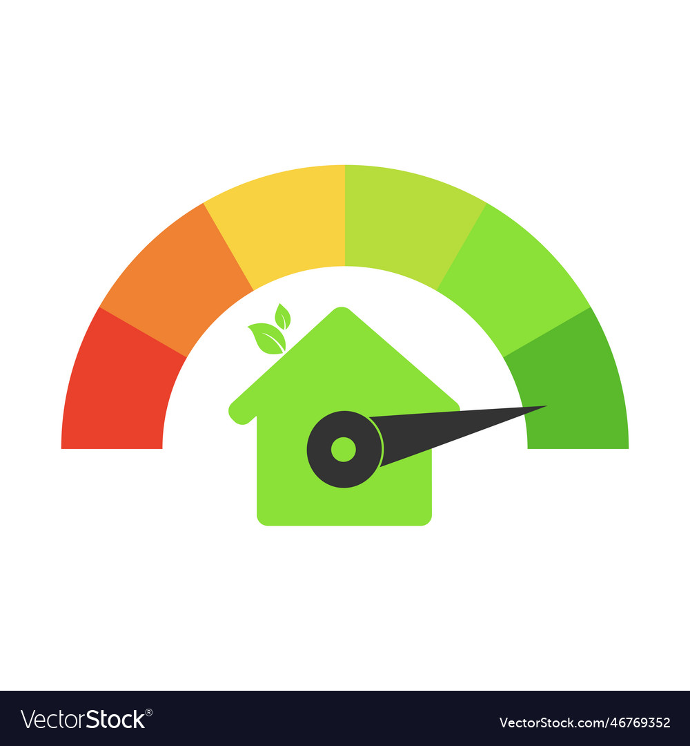 Icons Of Energy Efficiency At Home Royalty Free Vector Image 9642